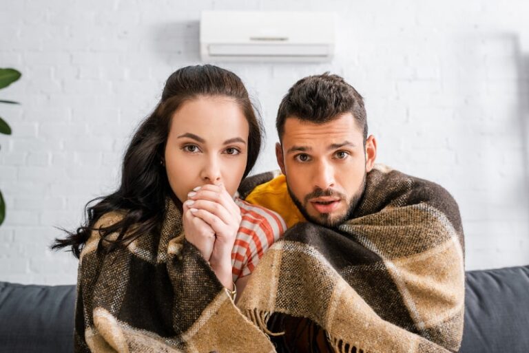 Broken Ductless HVAC System